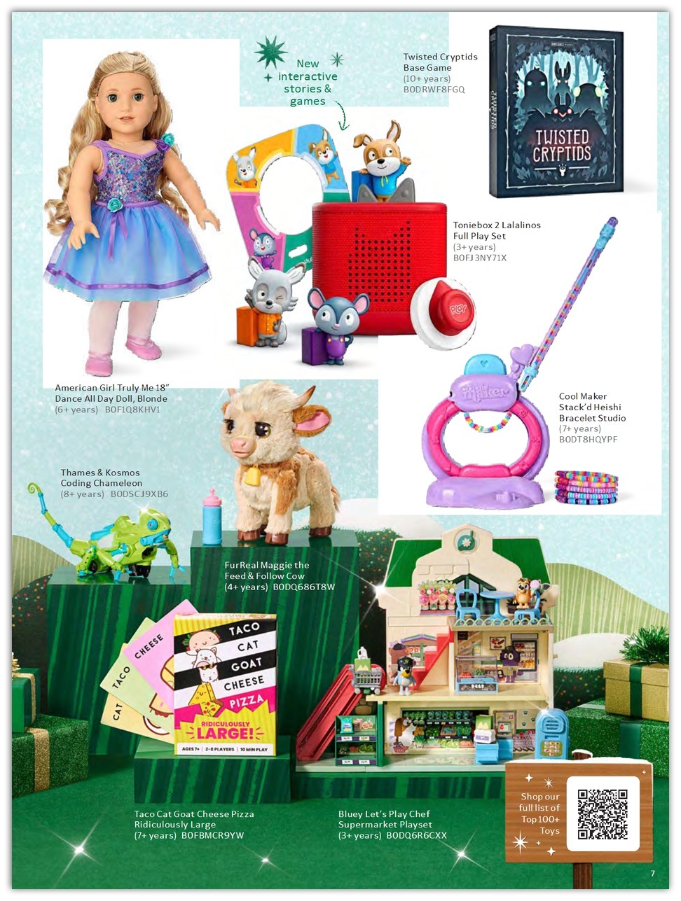 Amazon 2025 Toy Book
