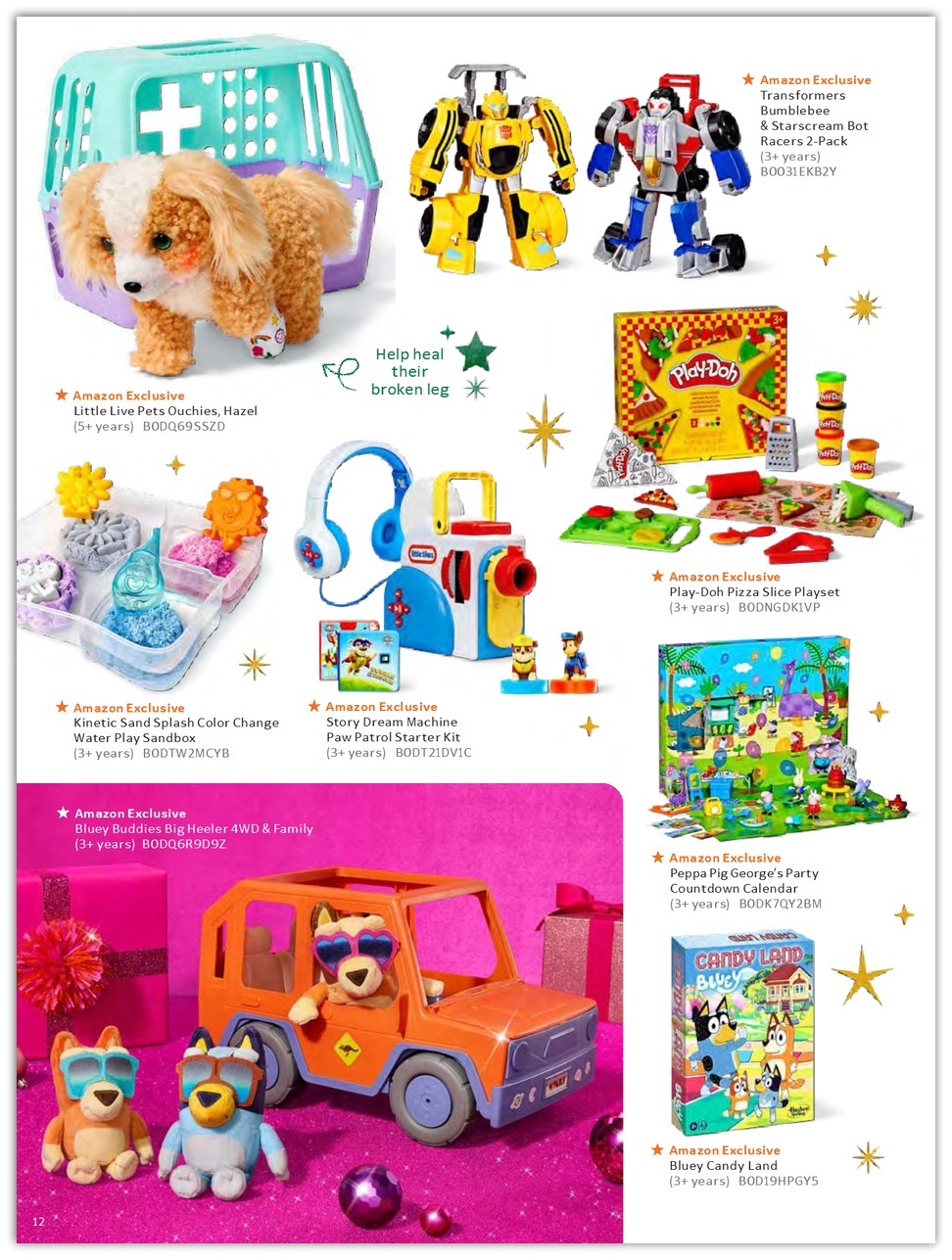 Amazon 2025 Toy Book