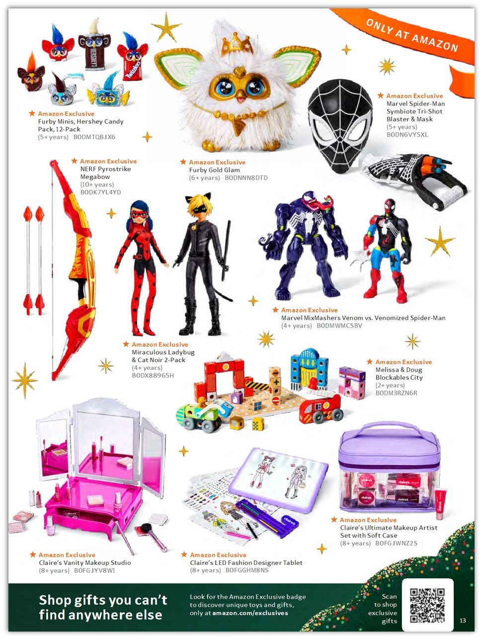 Amazon 2025 Toy Book