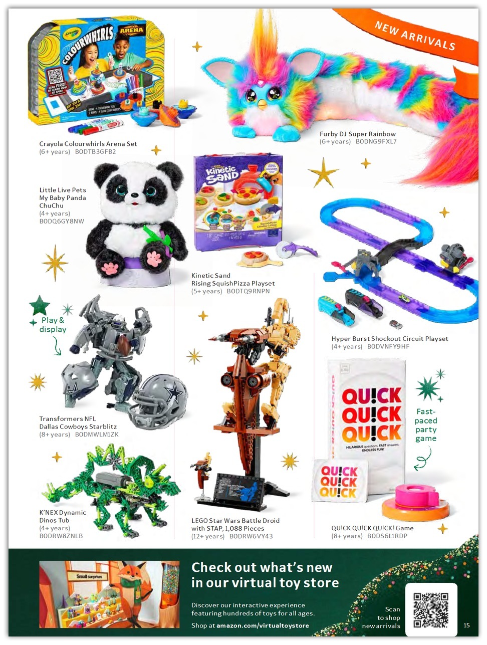Amazon 2025 Toy Book