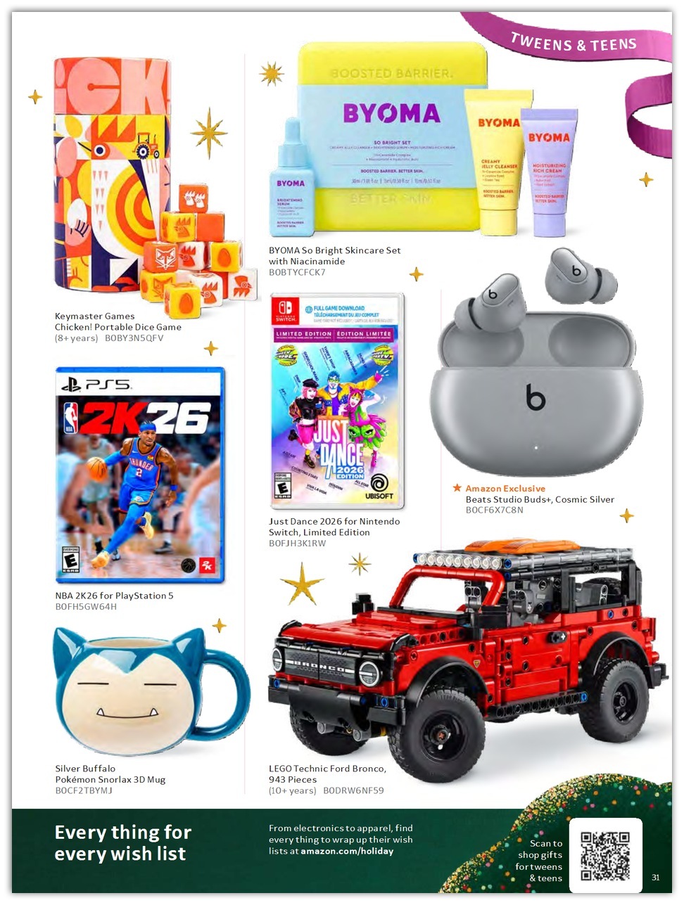Amazon 2025 Toy Book