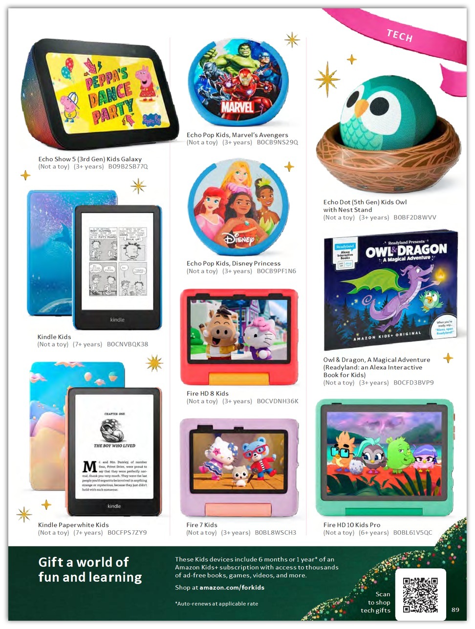 Amazon 2025 Toy Book