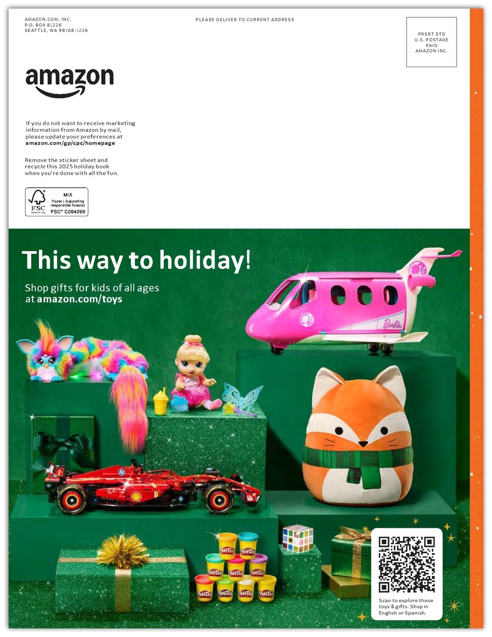 Amazon 2025 Toy Book