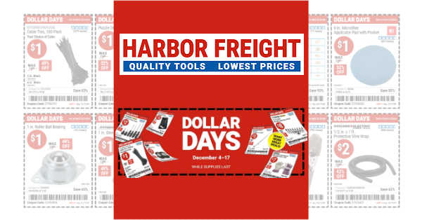 Harbor Freight Weekly Flyer (12/4/25 – 12/17/25) Sales Preview