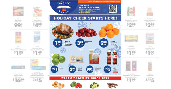 Price Rite Flyer (12/5/25 – 12/11/25) Early Weekly Ad Preview
