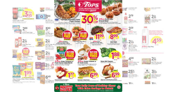 Tops Weekly Ad (12/7/25 - 12/13/25)