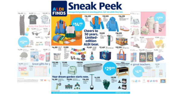 Aldi Weekly Ad (4/15/26 - 4/21/26) Sneak Peek
