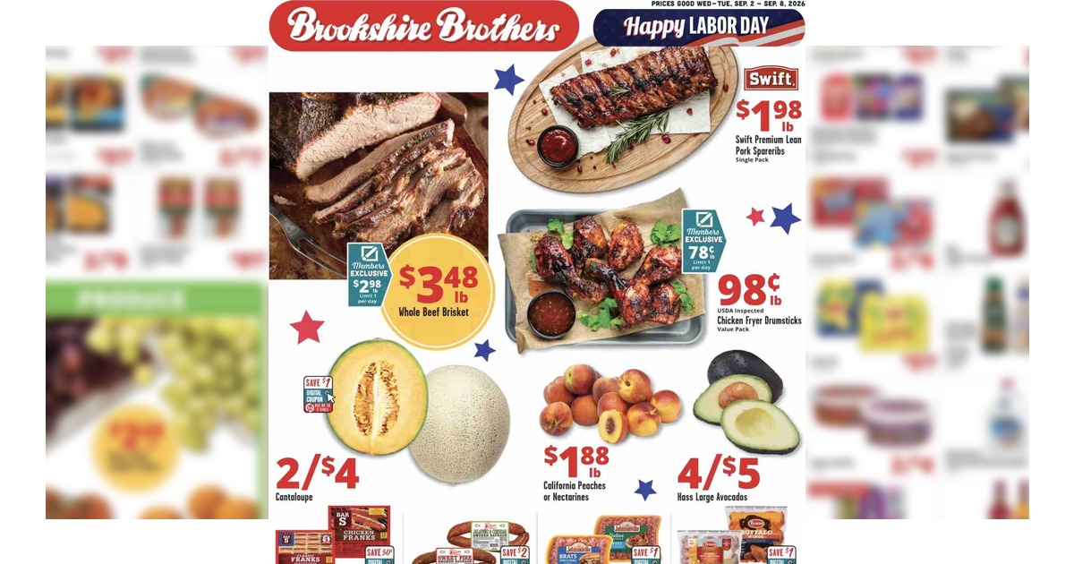 Brookshire Brothers Weekly Ad (9/2/26 – 9/8/26) Preview