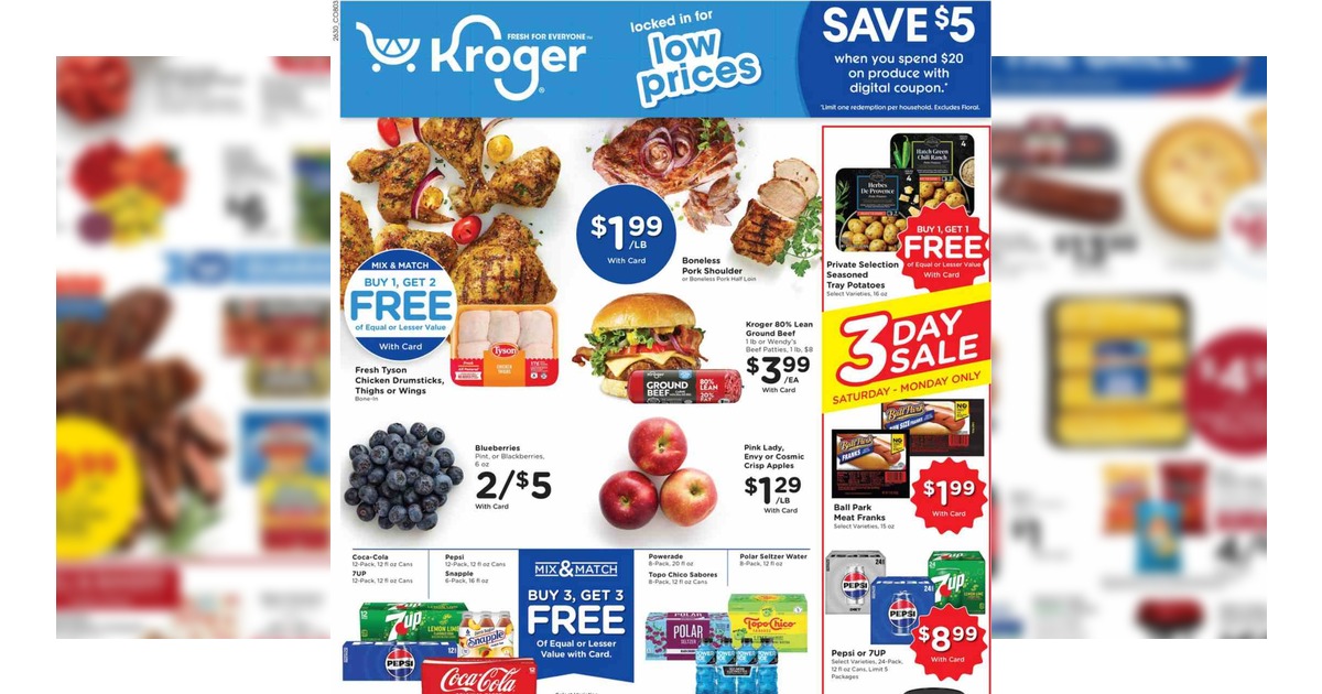 Kroger Weekly Ad (8/26/26 - 9/1/26) Early Preview!