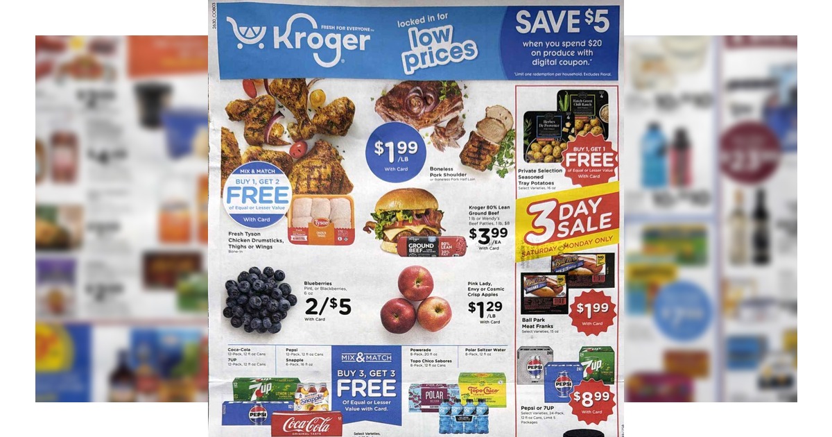 Kroger Weekly Ad (8/26/26 - 9/1/26) Early Preview!