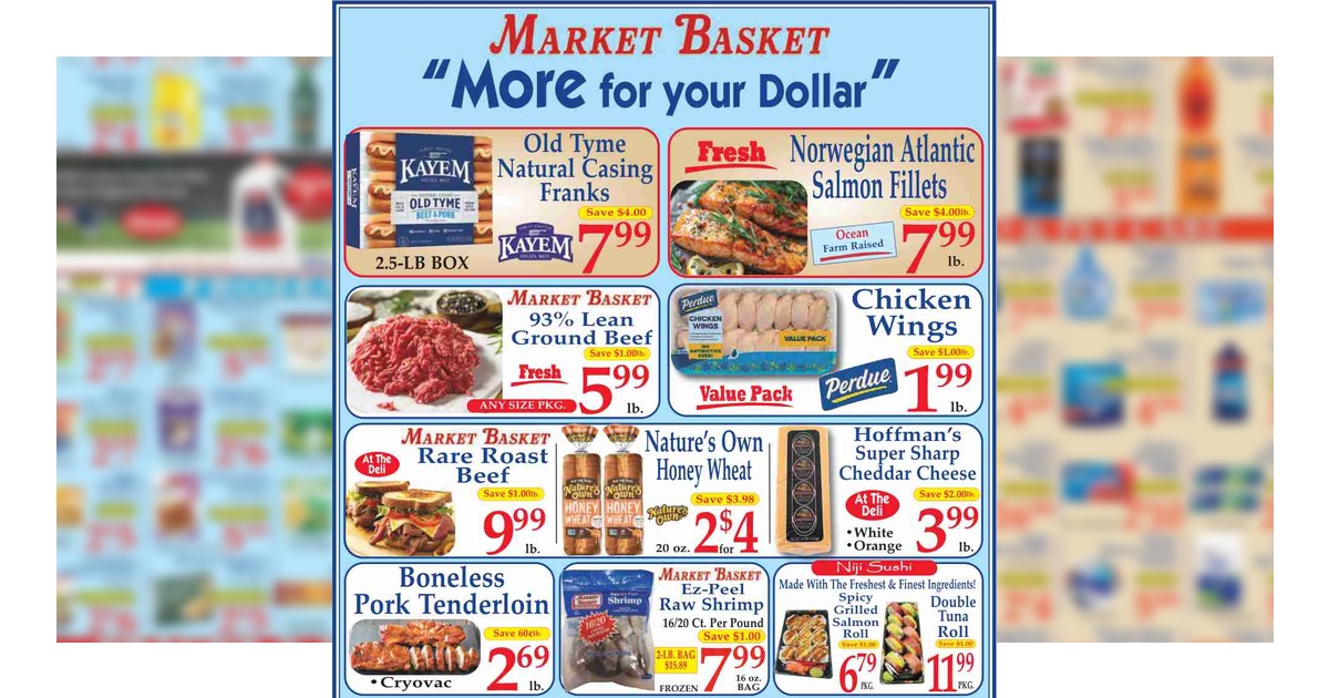 Market Basket Weekly (8/30/26 - 9/5/26) Ad