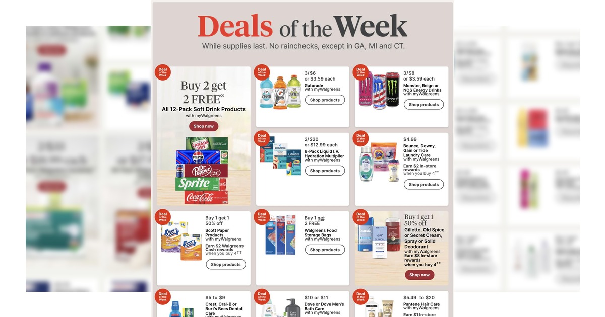 Walgreens Weekly Ad (8/23/26 - 8/29/26) Preview!
