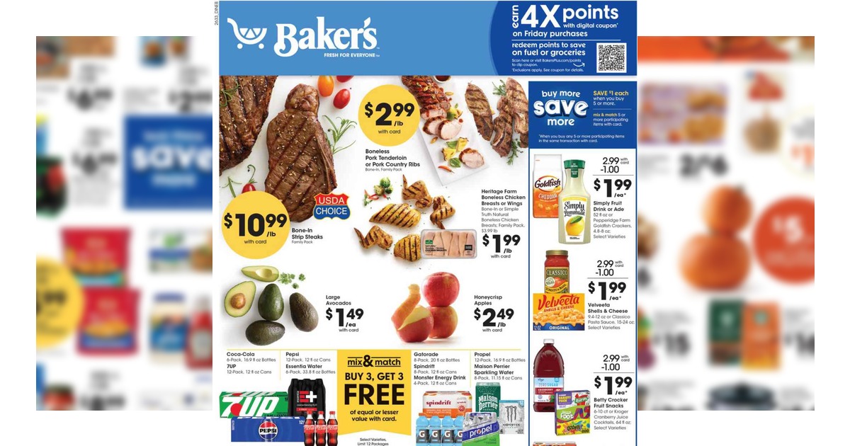Baker’s Weekly Ad (9/23/26 – 9/29/26) Early Preview