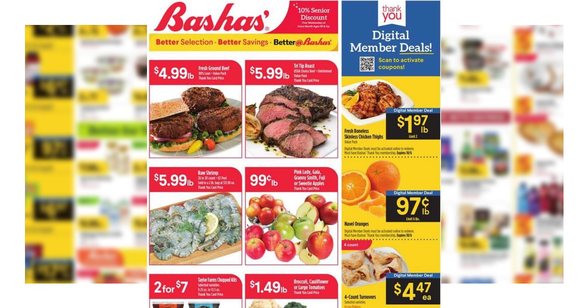 Bashas' Weekly (9/30/26 – 10/6/26) Ad Preview