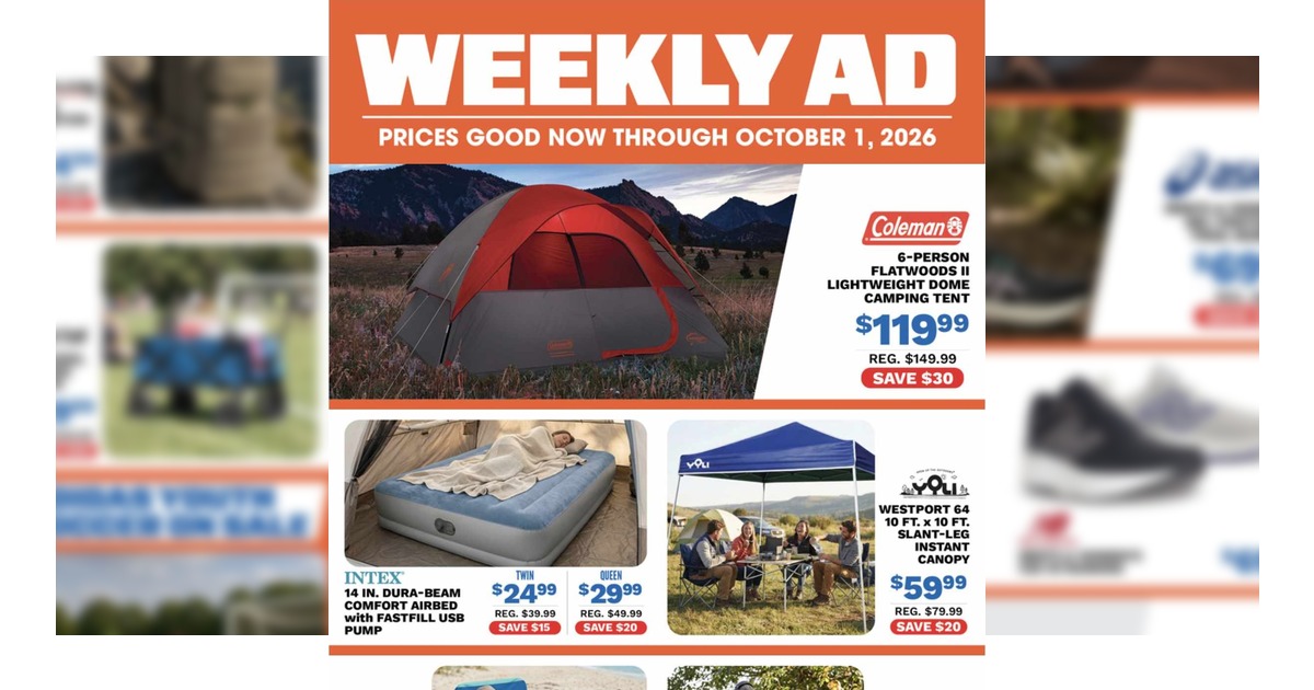 Big 5 Ad (9/18/26 - 10/1/26) Weekly Sales Preview