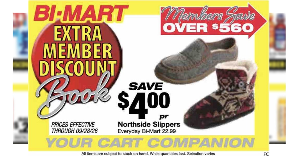 Bi Mart Weekly Ad (9/14/26 - 9/28/26) Preview!
