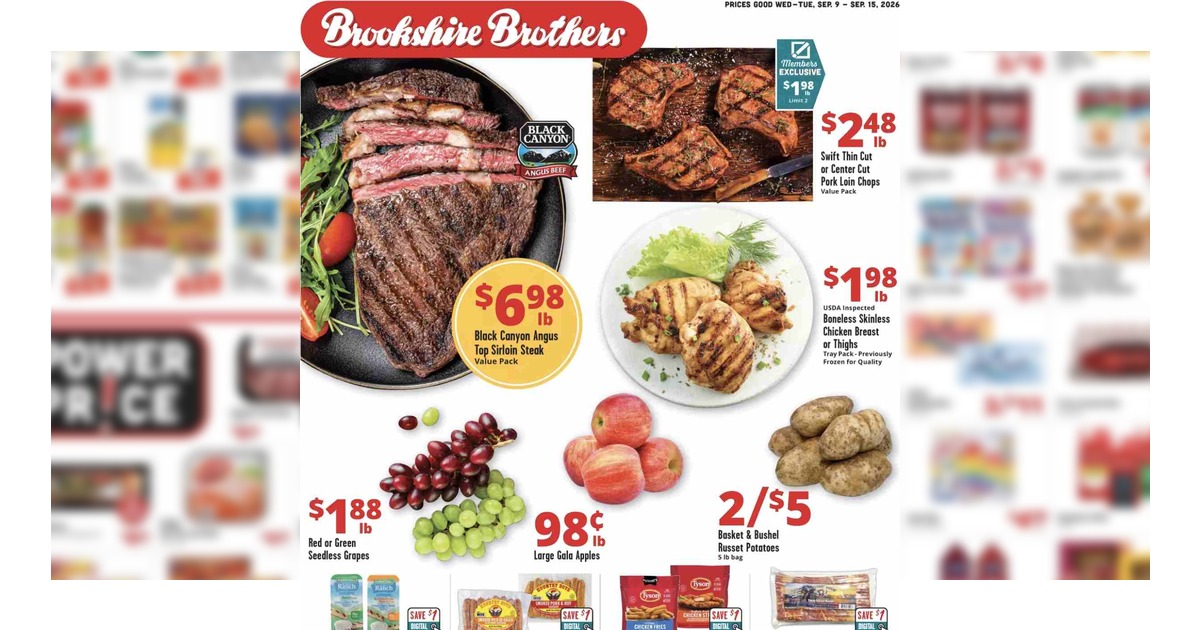 Brookshire Brothers Weekly Ad (9/9/26 – 9/15/26) Preview
