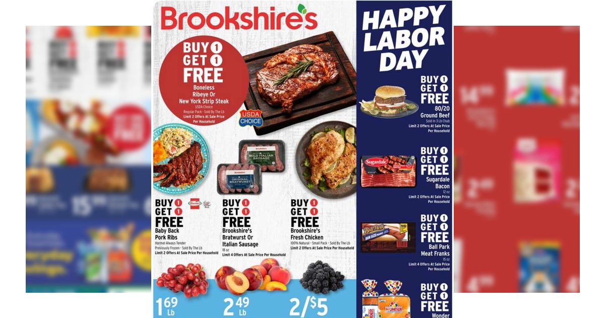 Brookshire's Ad (9/2/26 – 9/8/26) Weekly Ad Preview