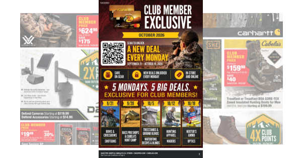 Cabela's Weekly Ad (10/1/26 - 10/28/26)
