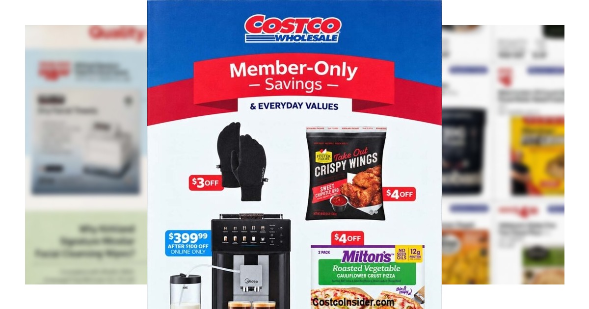 Costco Member-Only Savings Ad (9/21/26 – 10/18/26) for October!