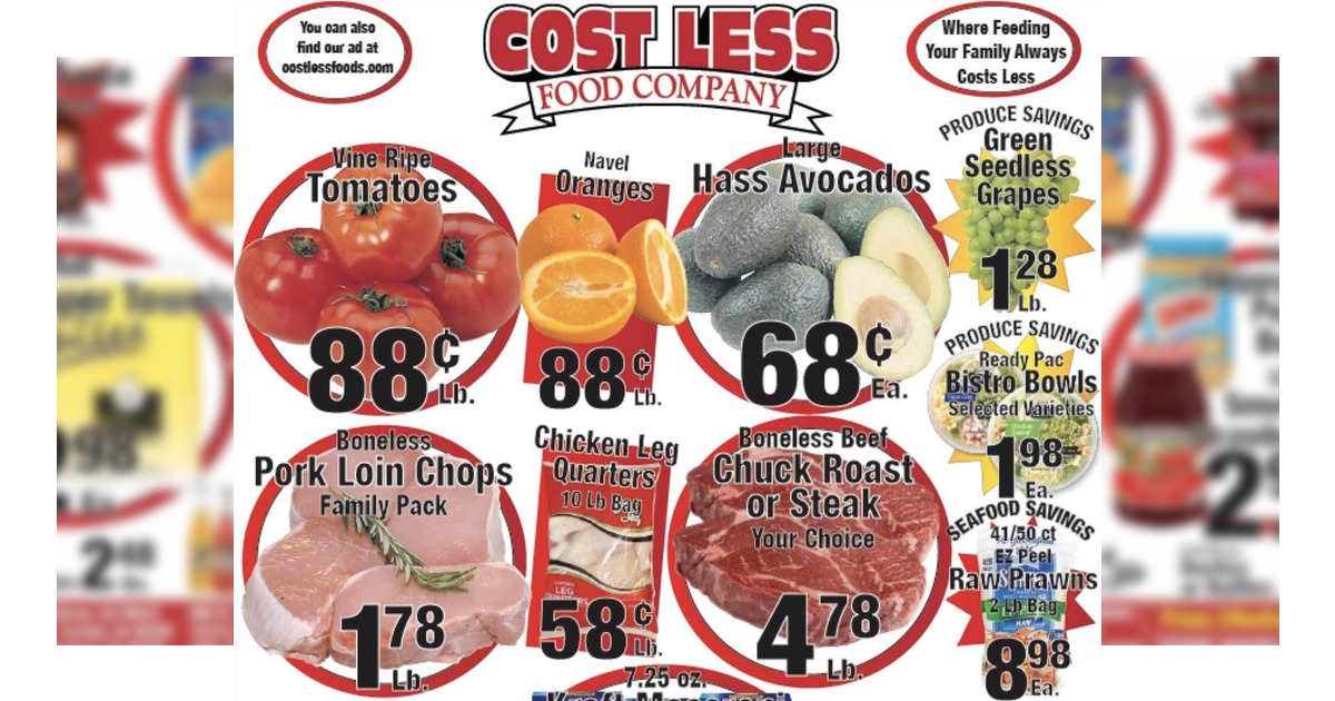 Cost Less Food Ad  (9/23/26 – 9/29/26) Weekly Ad Preview