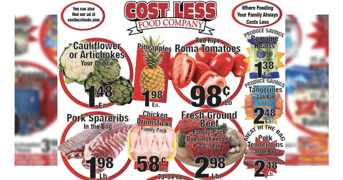 Cost Less Food Ad (9/30/26 – 10/6/26) Weekly Ad Preview