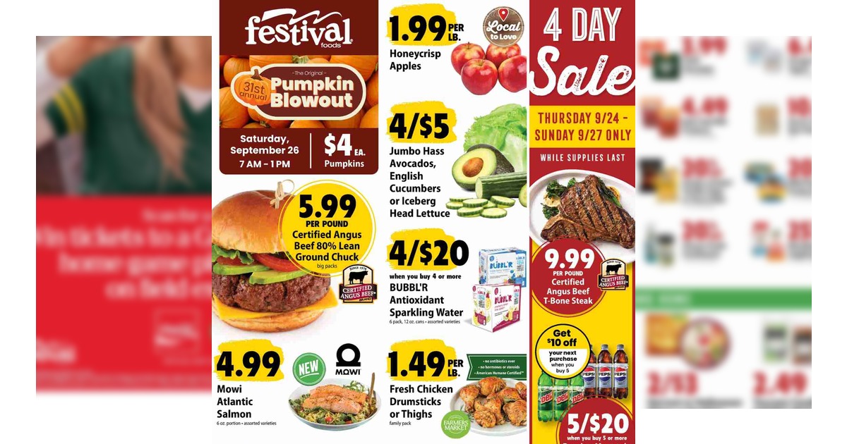 Festival Foods Weekly Ad (9/23/26 – 9/29/26) Preview