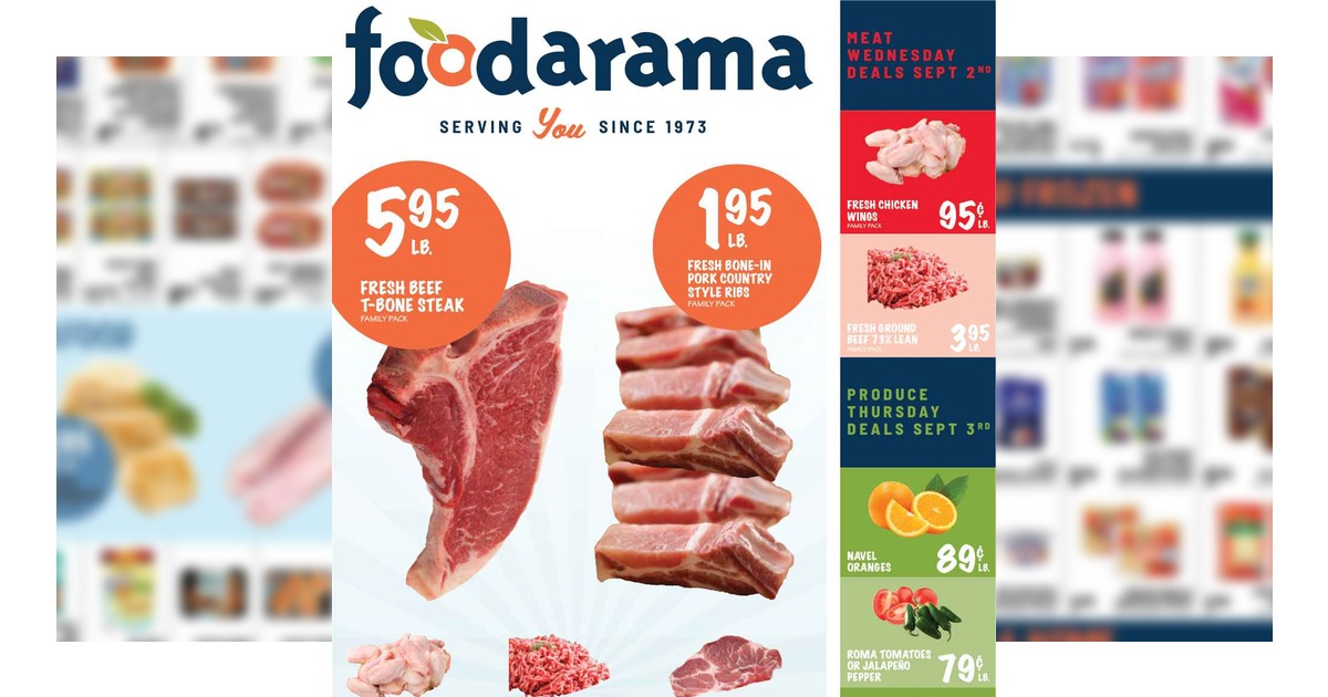 Foodarama Weekly Ad (9/2/26 – 9/8/26)