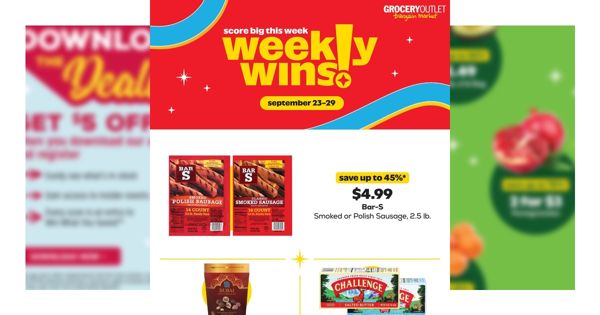 Grocery Outlet Weekly (9/23/26 – 9/29/26) Ad Preview