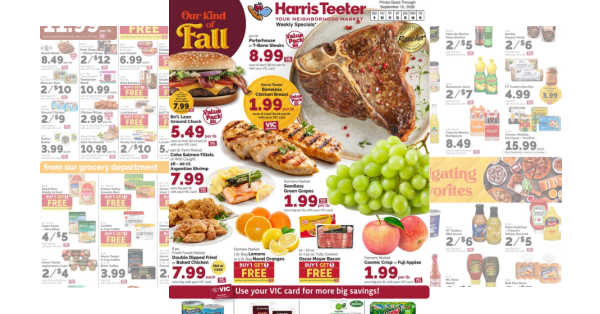 Harris Teeter Weekly (9/9/26 – 9/15/26)