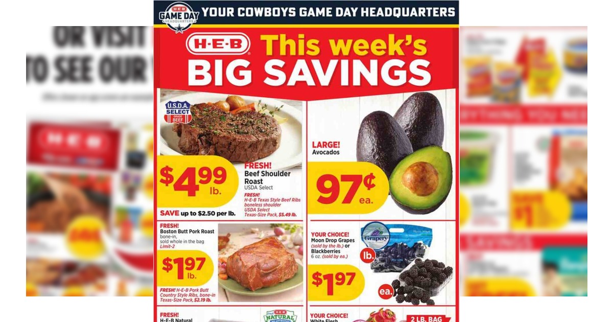 HEB Weekly Ad (9/23/26 – 9/29/26) Preview