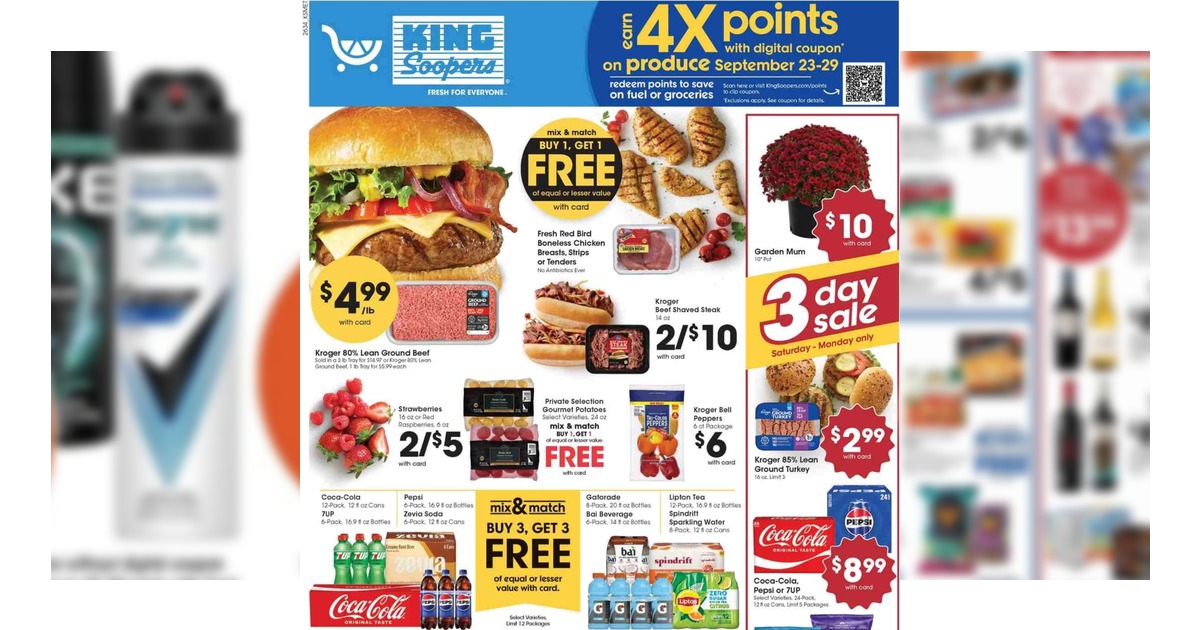 King Soopers (9/23/26 – 9/29/26) Weekly Ad Preview