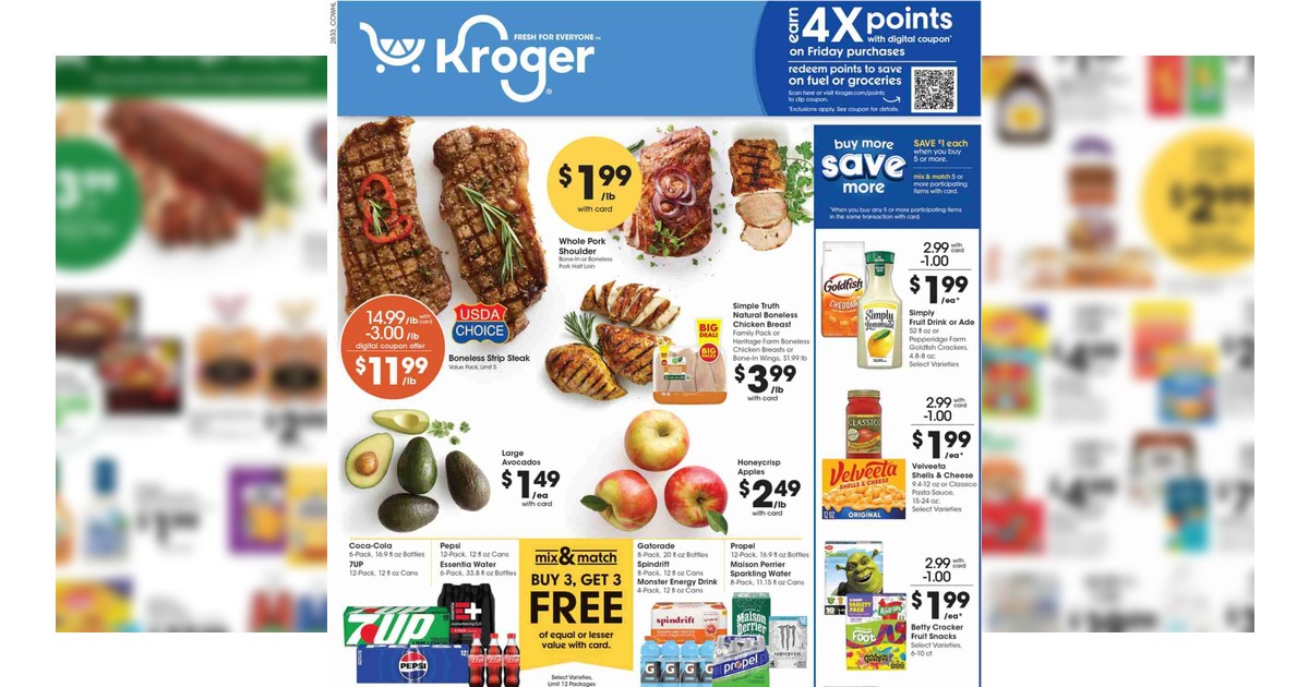 Kroger Weekly Ad (9/16/26 - 9/22/26) Early Preview!