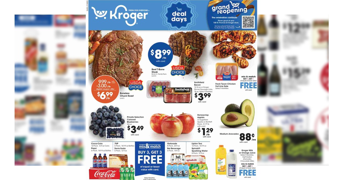 Kroger Weekly Ad (9/30/26 - 10/6/26) Early Preview!