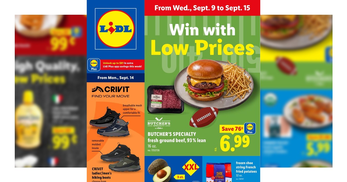 Lidl Weekly Ad Preview (9/9/26 – 9/15/26)!