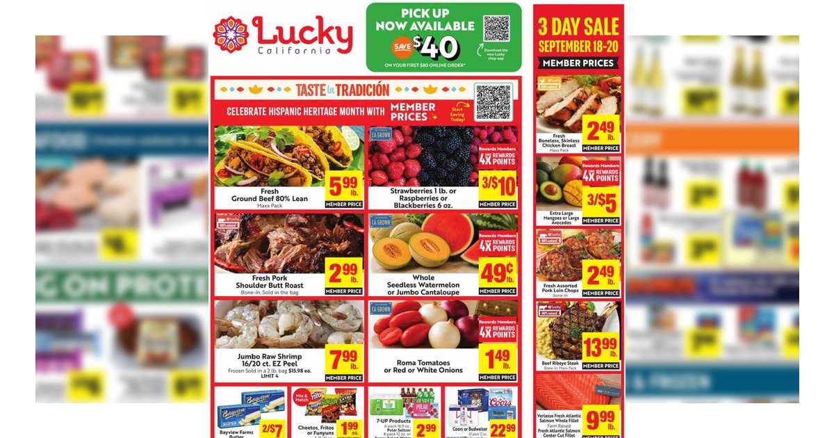 Lucky Supermarkets Weekly Ad (9/23/26 – 9/29/26) Preview