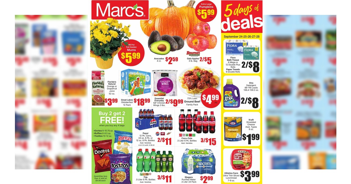 Marc’s Weekly (9/23/26 – 9/29/26) Ad Preview