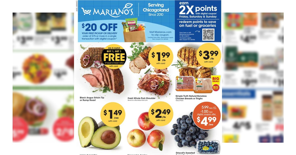 Mariano’s Weekly Ad (9/23/26 – 9/29/26) Early Preview