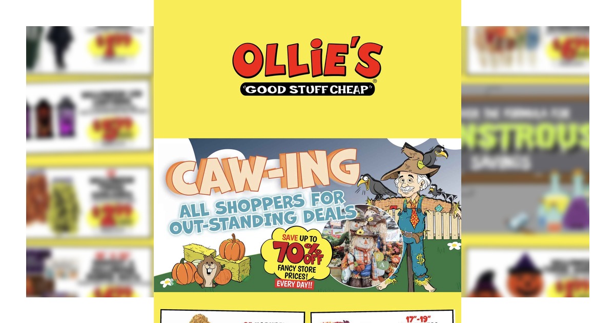 Ollie’s Weekly Ad (9/14/26 - 9/20/26) Preview!