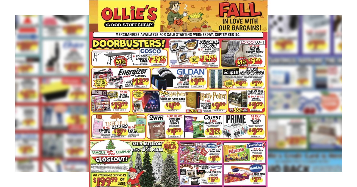 Ollie’s Weekly Ad (9/30/26 - 10/7/26) Preview!