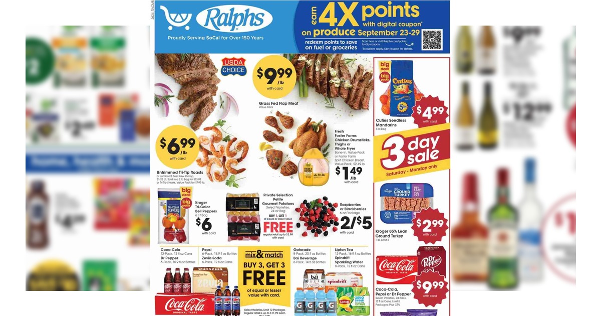 Ralphs Weekly (9/23/26 – 9/29/26) Ad Preview!