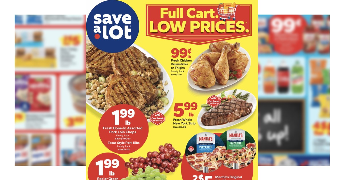 Save A Lot *Updated* Weekly (9/23/26 - 9/29/26) Ad Preview