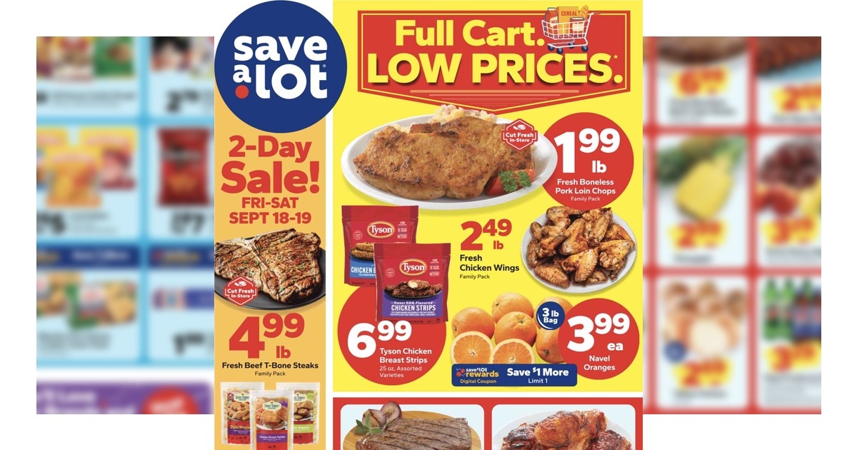 Save A Lot Weekly (9/13/26 - 9/19/26) Ad Preview