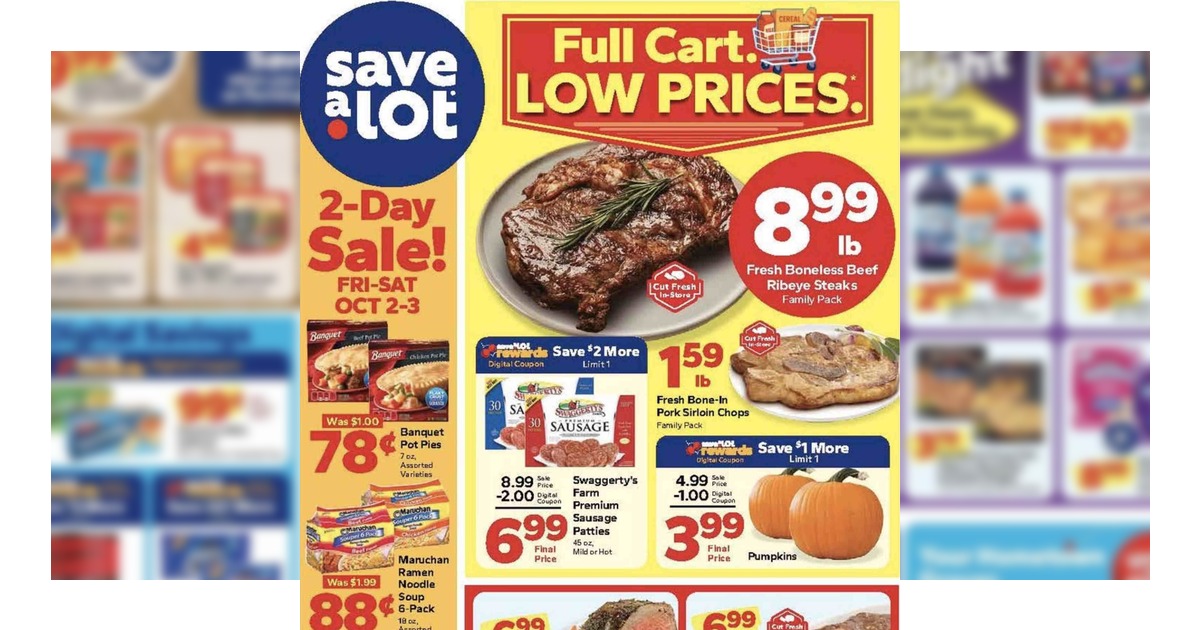 Save A Lot Weekly (9/30/26 - 10/6/26) Ad Preview
