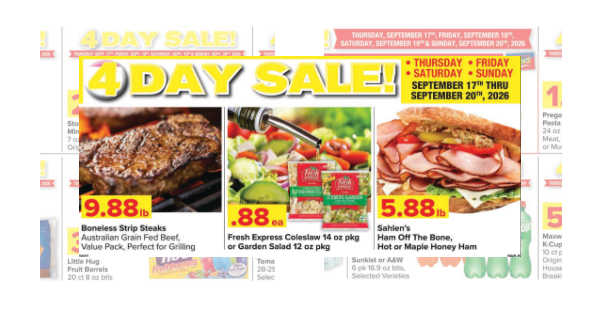 Shop 'n Save Weekly (9/17/26 - 9/20/26)