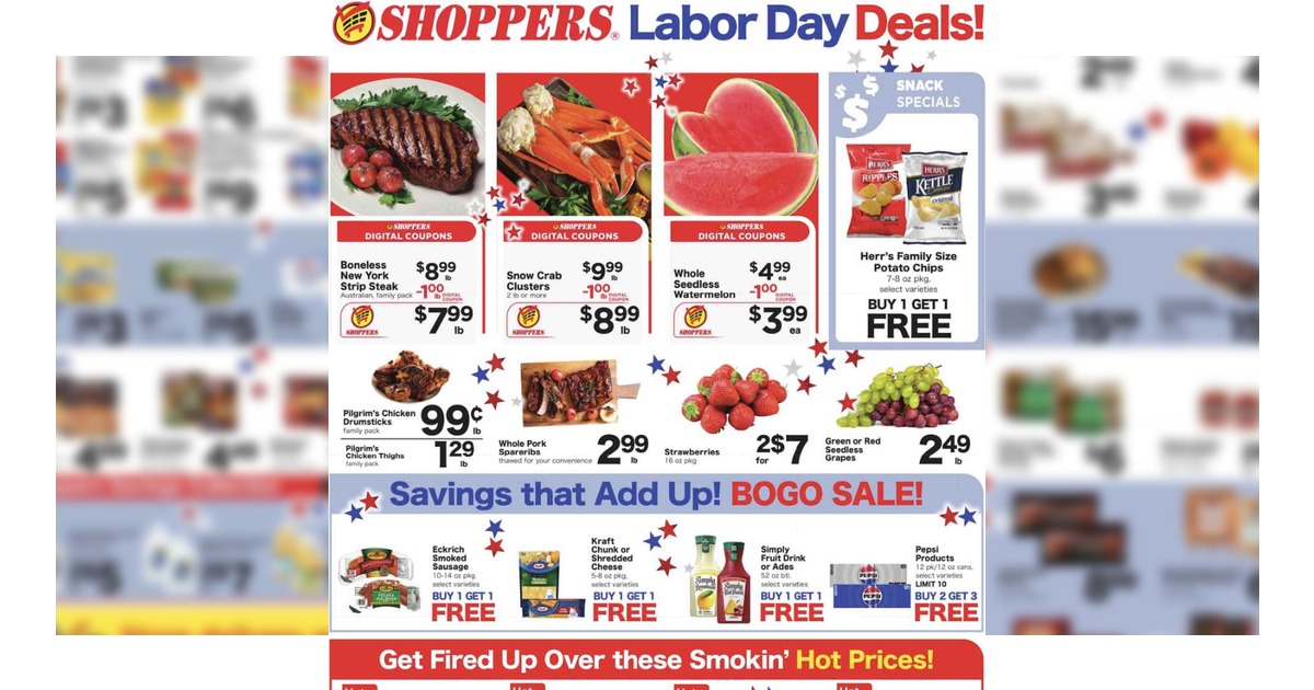 Shoppers Weekly Ad (9/3/26- 9/9/26) Early Preview