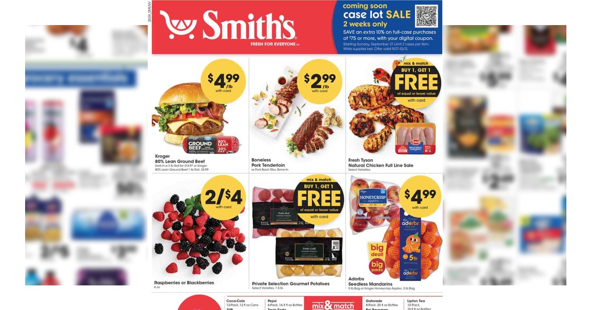 Smith’s Weekly (9/23/26 – 9/29/26) Ad Preview!