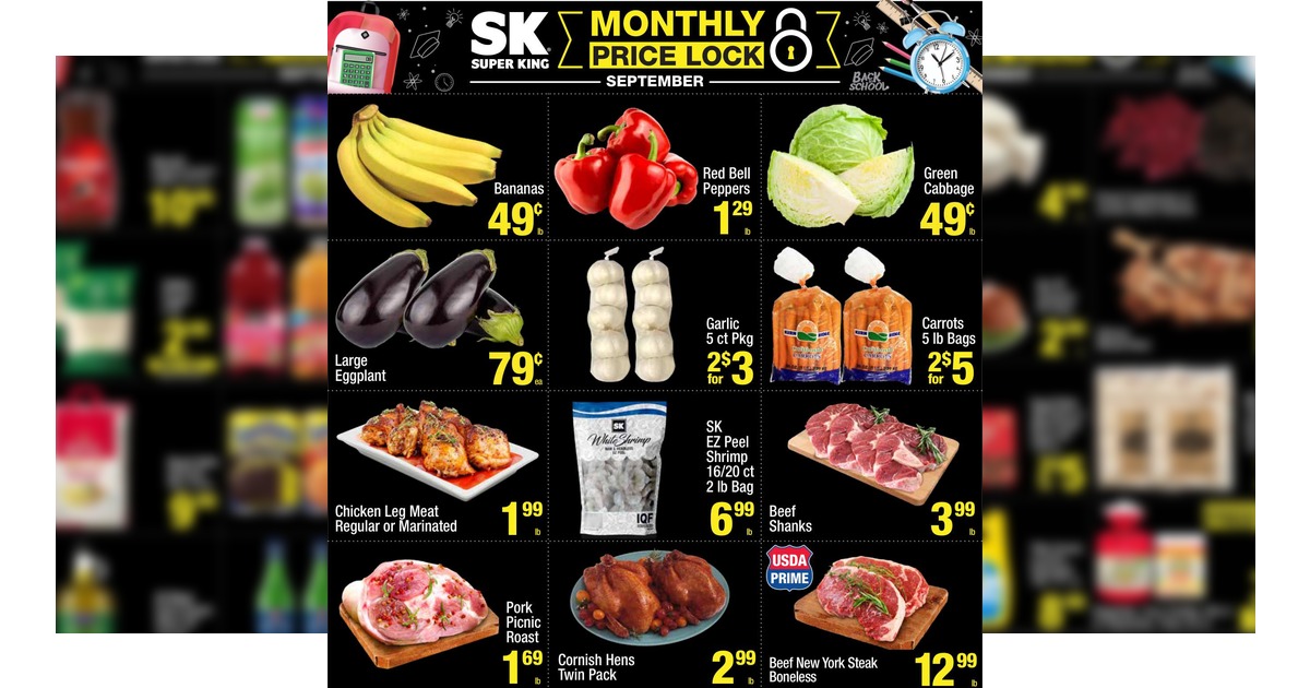 Super King September Ad (9/1/26 - 9/30/26) Market Ad Preview