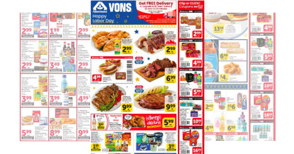 Vons Weekly Ad (9/2/26 – 9/8/26)