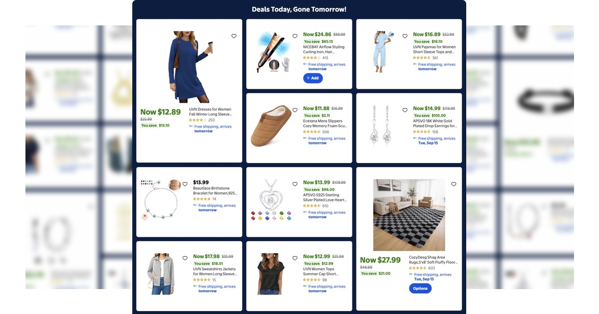 Walmart Weekly Ad (9/13/26) 1-Day Flash Deals